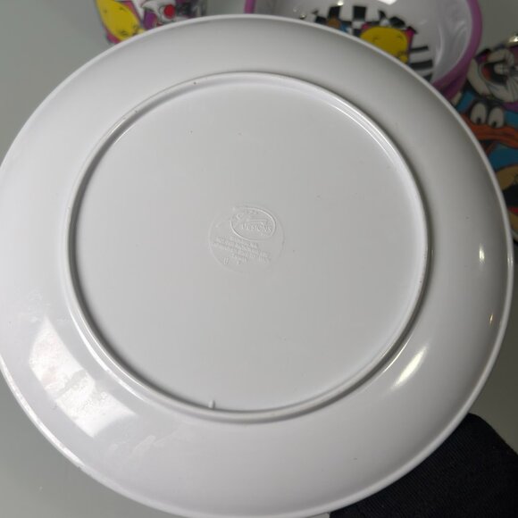 Vintage Looney Tunes 1994 Zak Designs Plates Bowls Cups Tweety Taz Daffy Bugs - Picture 11 of 16